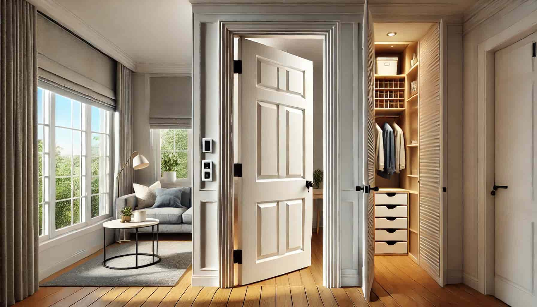 Solutions to Prevent Closet Door and Front Doors from Hitting Each Other