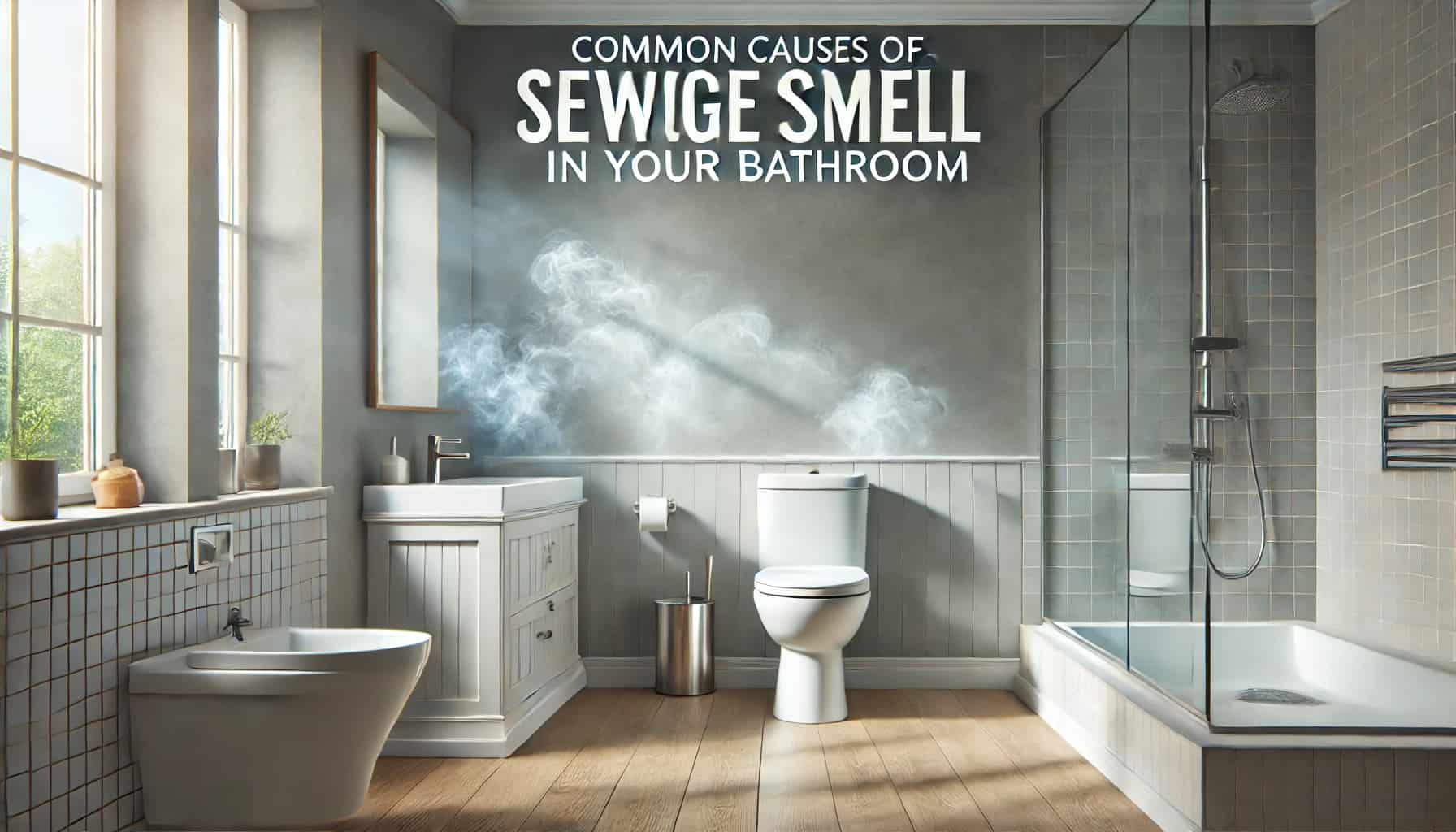 Common Causes of a Sewage Smell in Your Bathroom