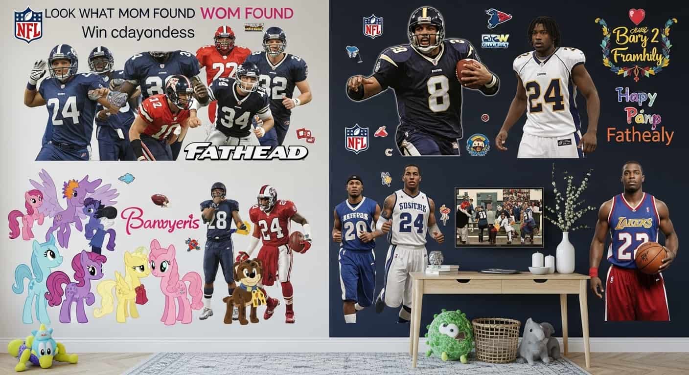 What Is the Look What Mom Found Fathead Wall Graphic Giveaway?