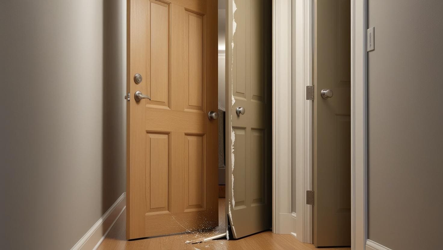 Why Do Closet Doors and Front Doors Hit Each Other?