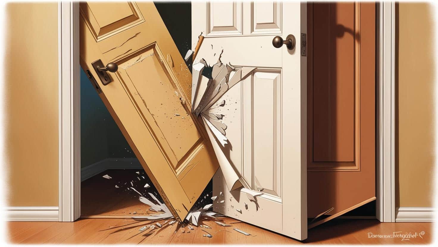 Solutions for When Closet Doors and Front Doors Hit Each Other
