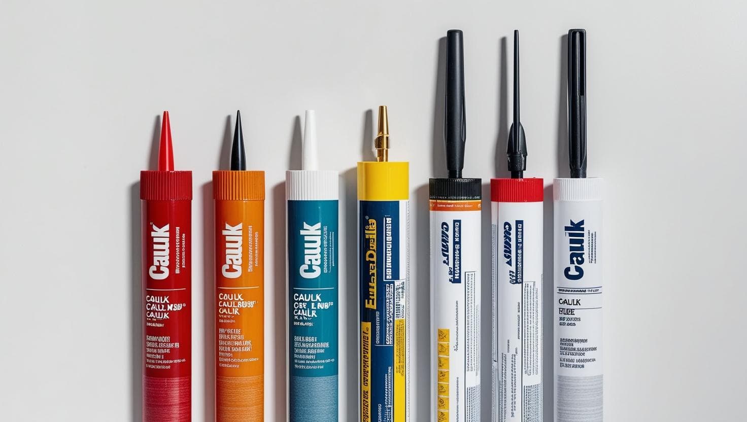 Types of Caulk and Their Drying Times