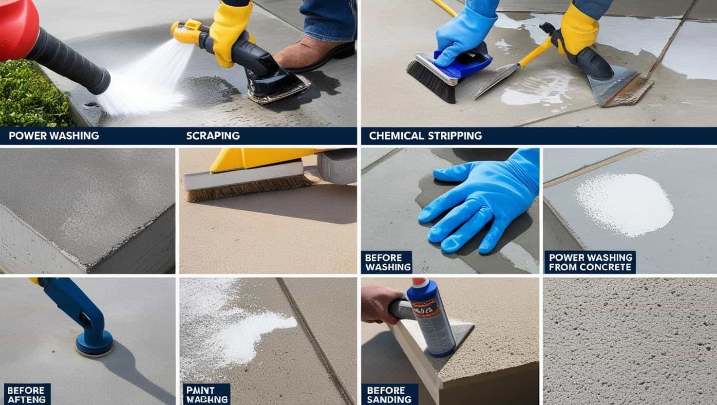 How to Remove Paint From Concrete?