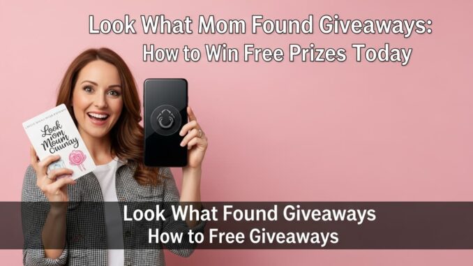 Look What Mom Found Giveaways Look What Mom Found Giveaways