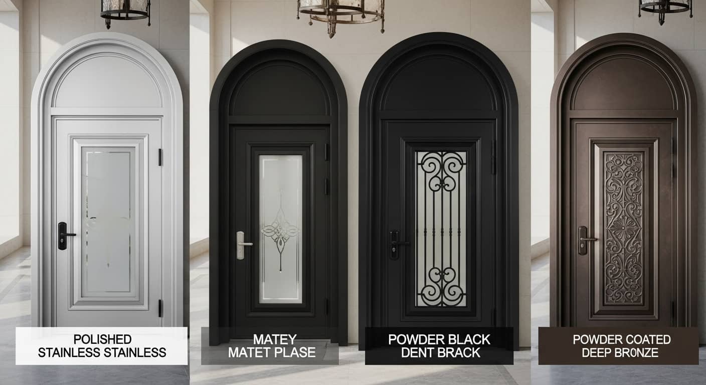 Key Features of the Ischus Arched Steel Door