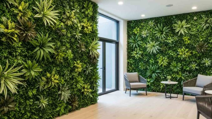 Transforming Spaces with Artificial Foliage