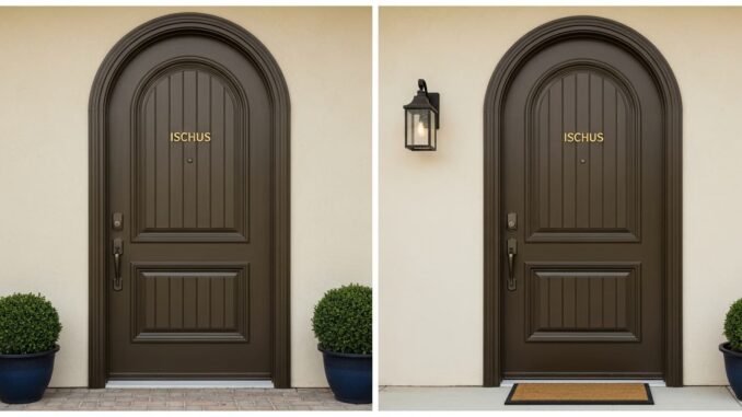 The Ischus Arched Steel Door: Timeless Elegance Meets Unmatched Strength The Ischus Arched Steel Door: Timeless Elegance Meets Unmatched Strength