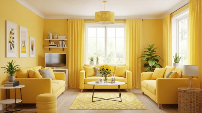30 Yellow Living Room 2025 Ideas That Will Brighten Your Home with Warmth, Color, and Style 30 Yellow Living Room 2025 Ideas That Will Brighten Your Home with Warmth, Color, and Style