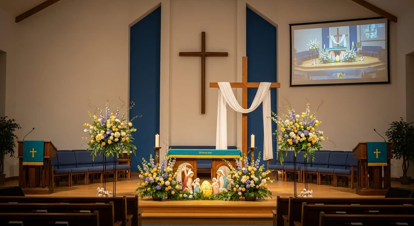 Why Easter Decorations Matter in Church