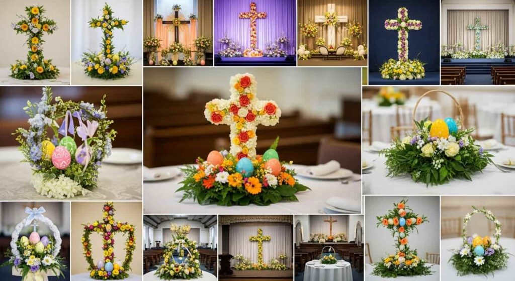 21 Church Easter Decorations to Inspire Your Sanctuary, Stage, and Table Centerpieces