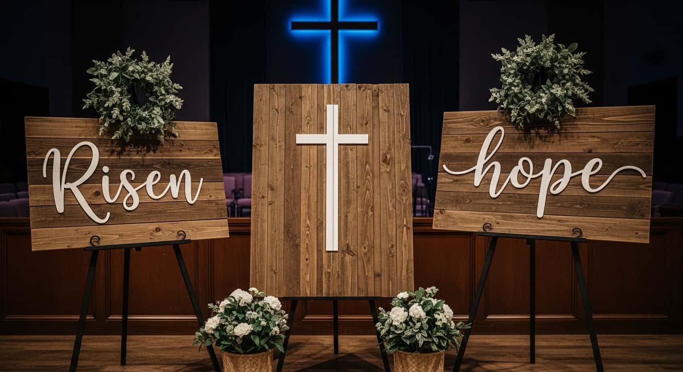 Rustic Wooden Signs