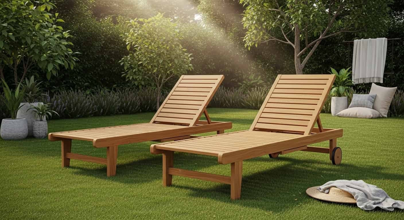 Teak Lounge Chairs