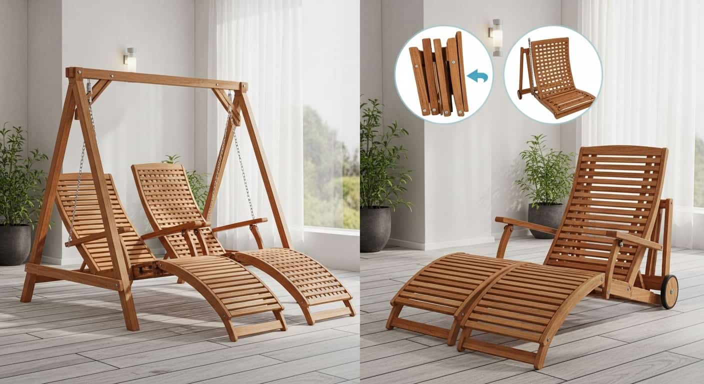 Folding Zero-Gravity Loungers