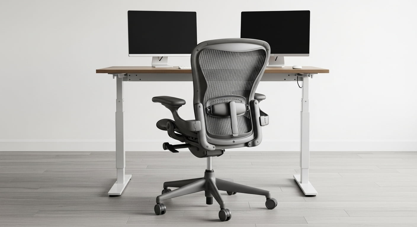 Ergonomic Chair in Compact Form