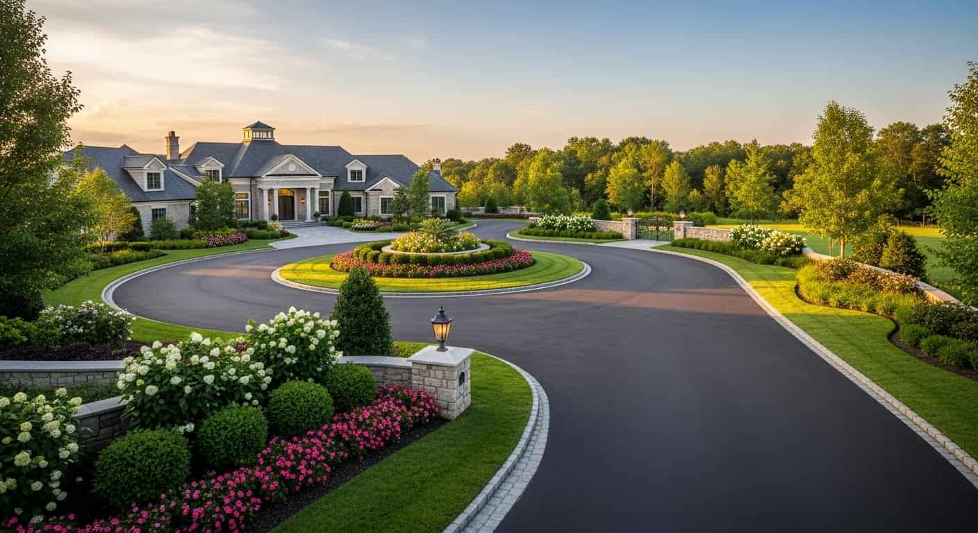 Circular Driveway Grandeur