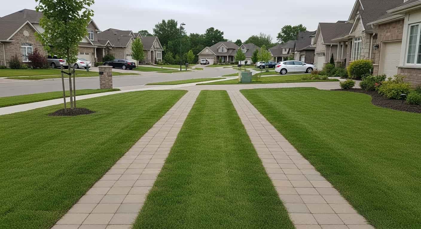 Grass-Strip Driveway