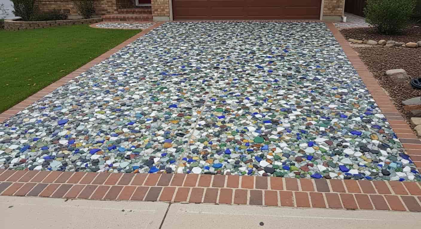 Recycled Material Driveways