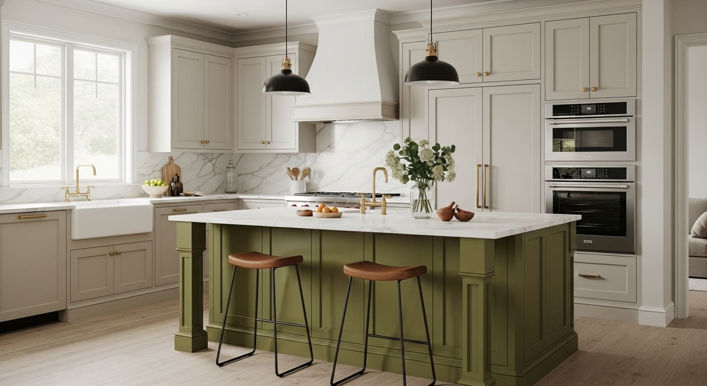 Olive Green Island