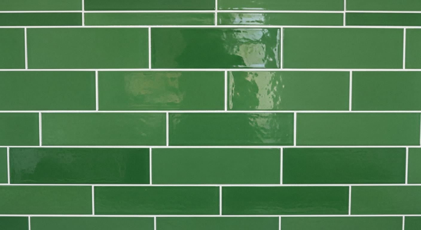 Green Subway Tiles