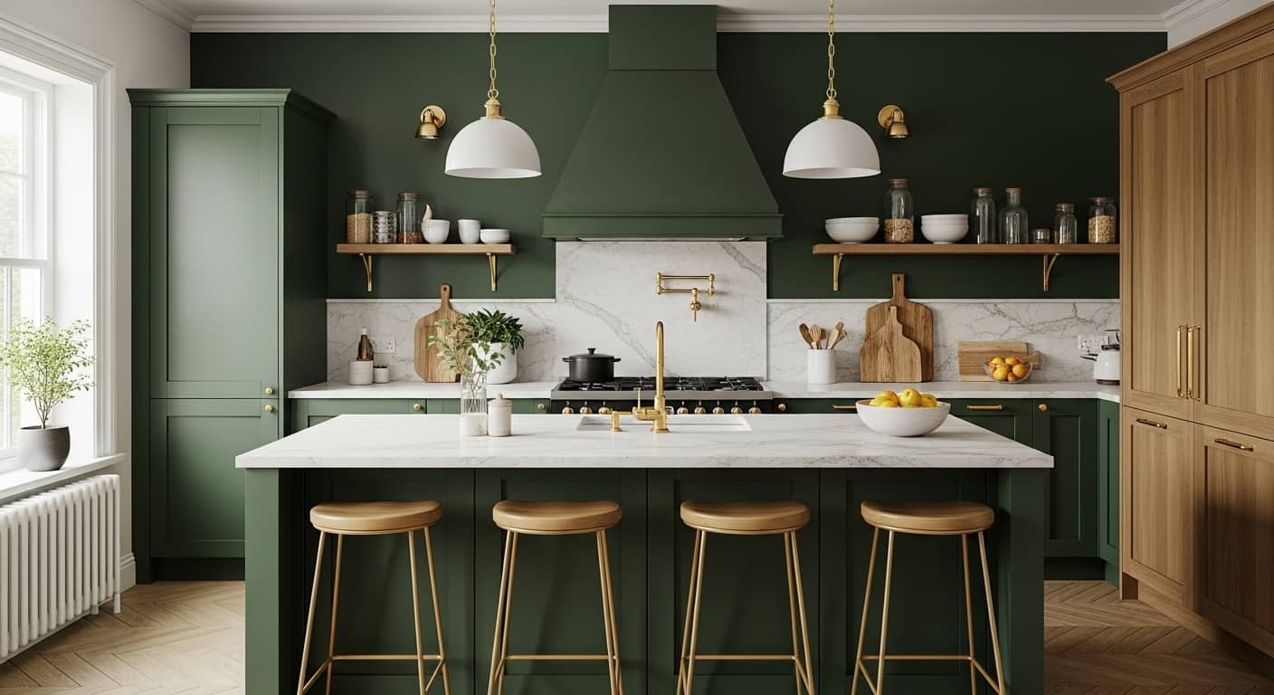 Forest Green Walls