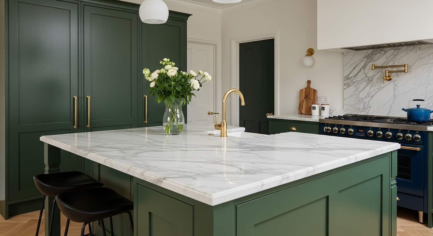 Green and Marble Island