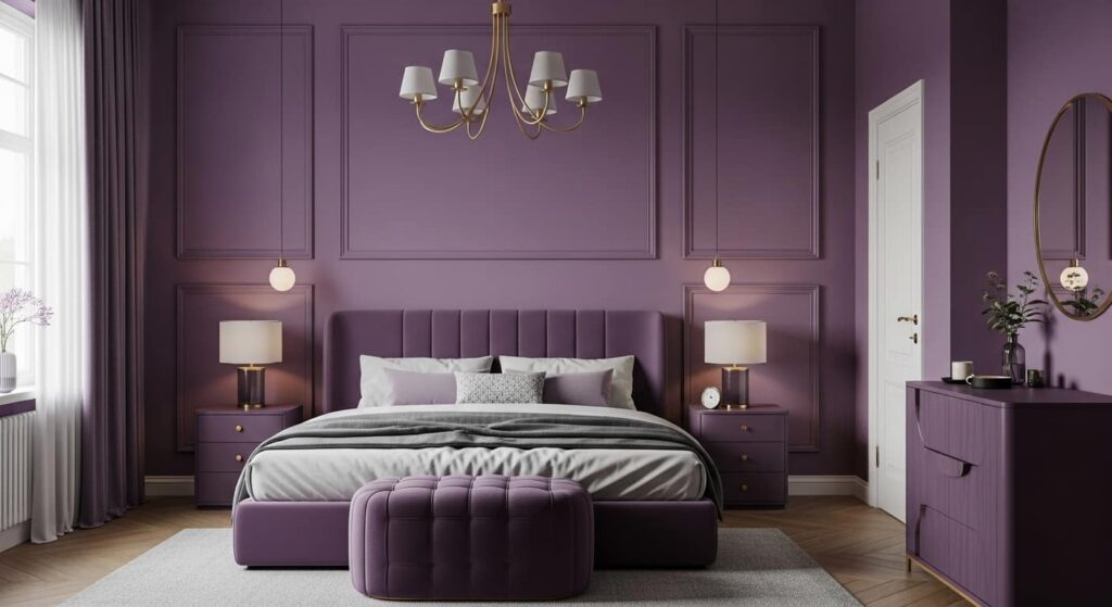 30 Modern Purple Bedroom Ideas to Transform Your Space Stylishly