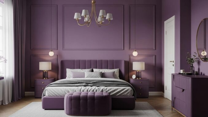30 Modern Purple Bedroom Ideas to Transform Your Space Stylishly 30 Modern Purple Bedroom Ideas to Transform Your Space Stylishly