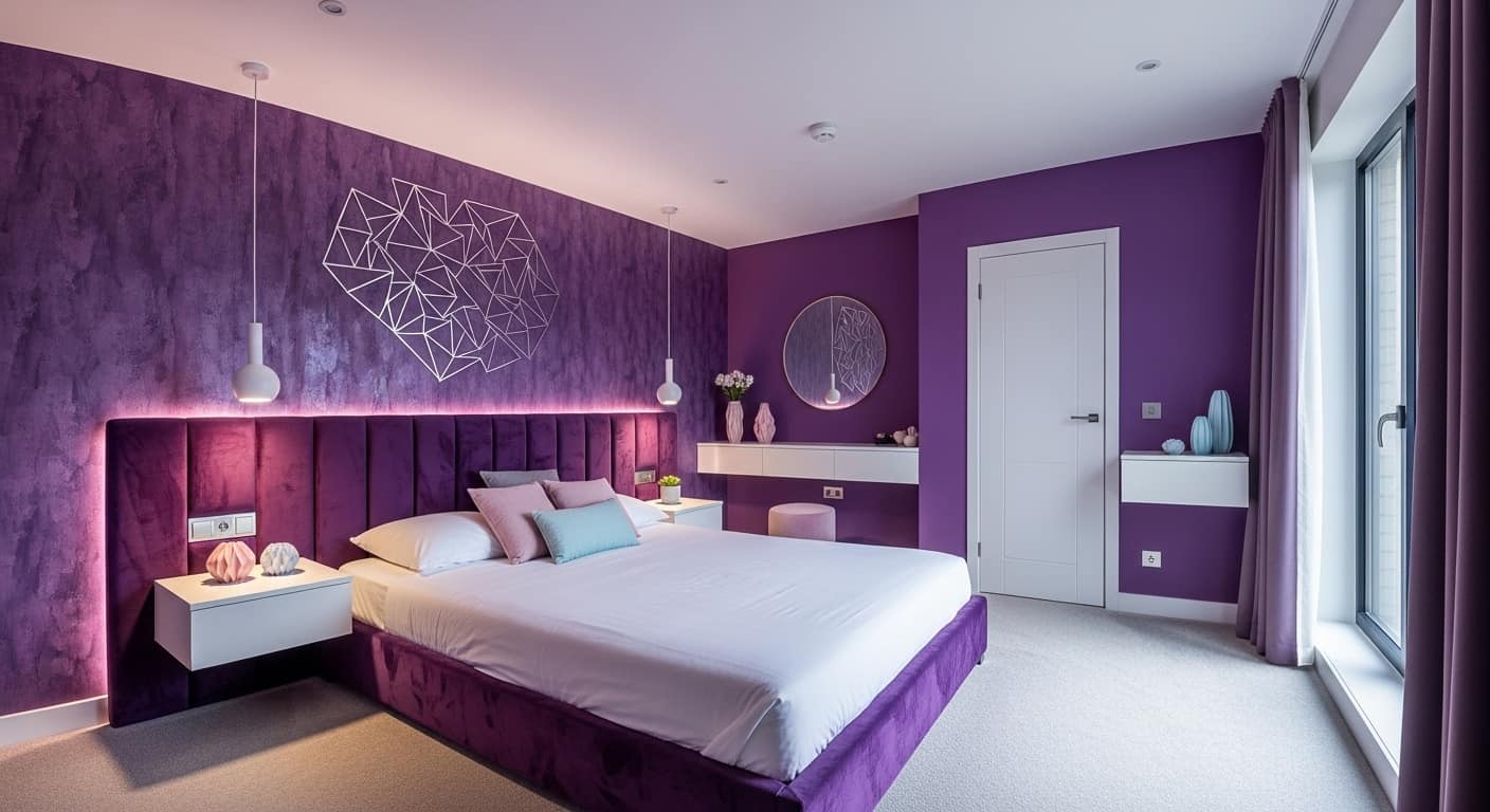 Why Choose Purple for Your Bedroom?