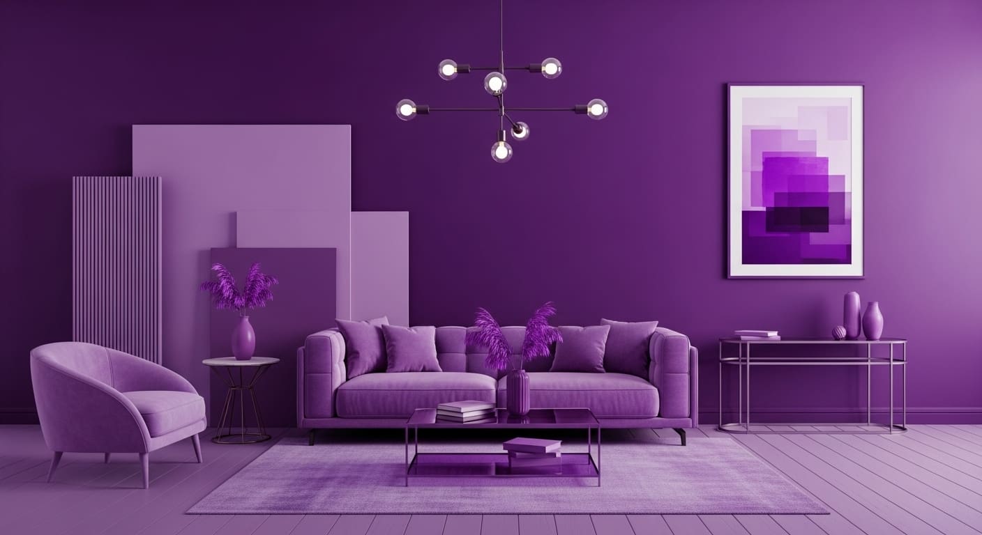 Monochromatic Purple Theme