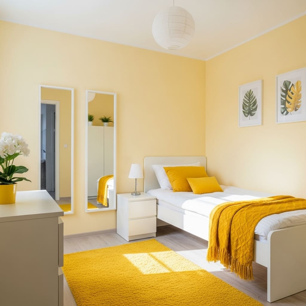Tips for Using Yellow in Small Bedrooms