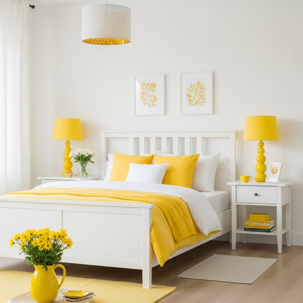 Yellow + White
