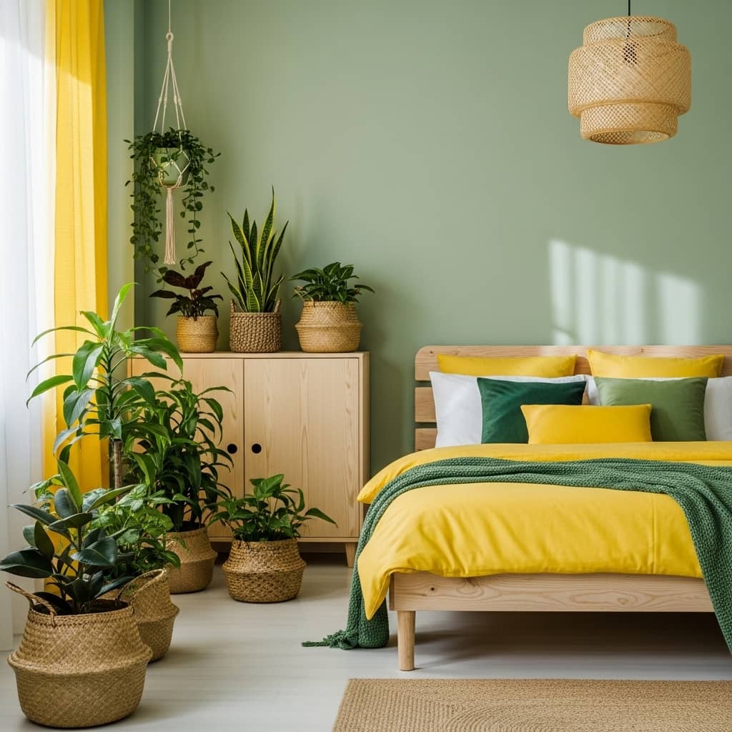 Yellow + Green