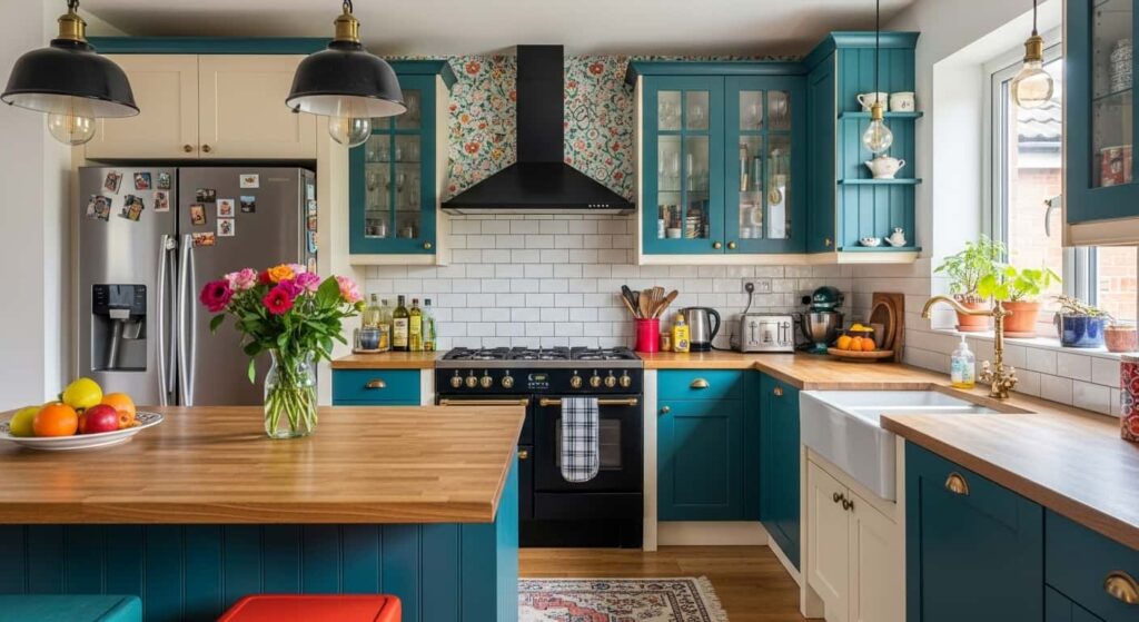 29 Modern Boho Kitchens Full of Color & Texture