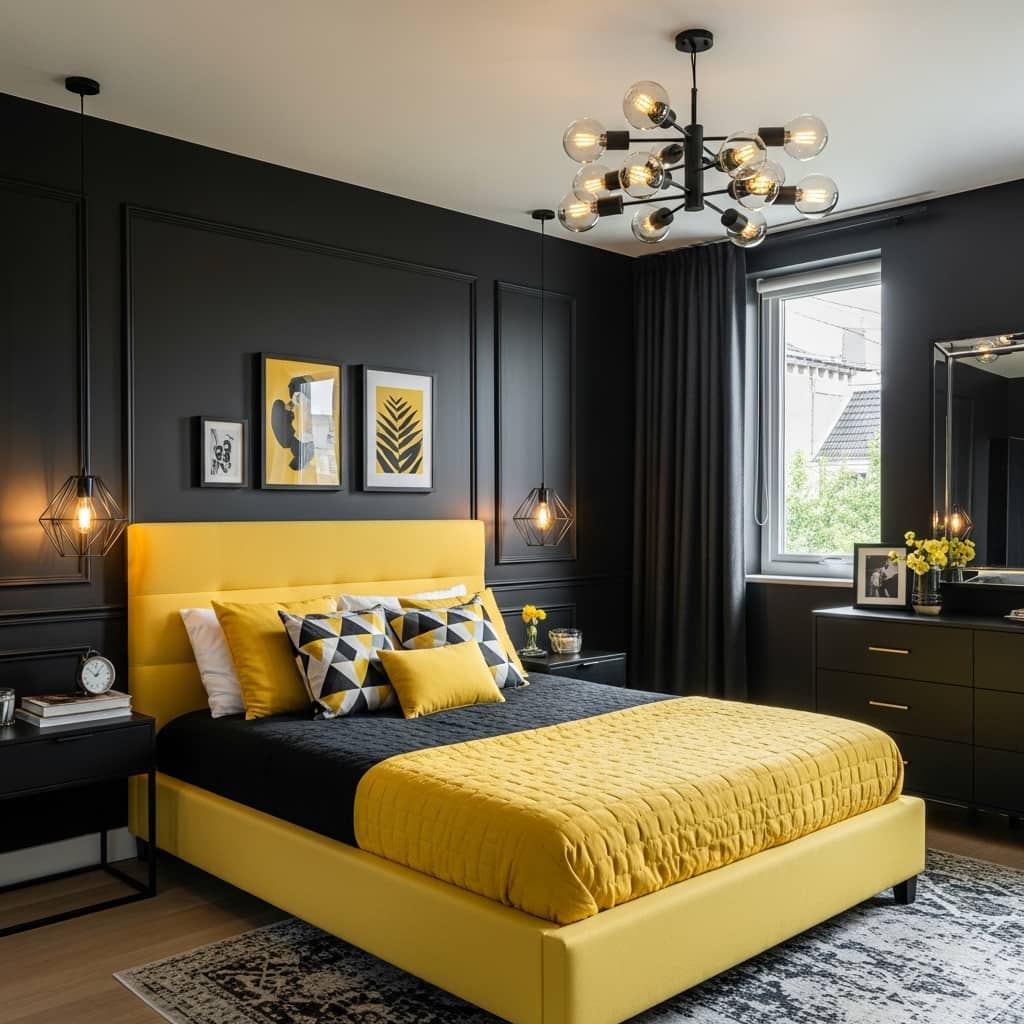 Yellow + Black