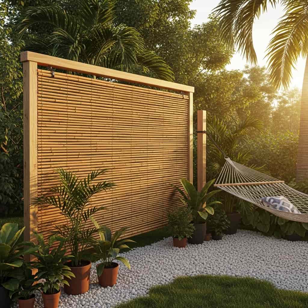 20 Cheap Ways to block your neighbors view