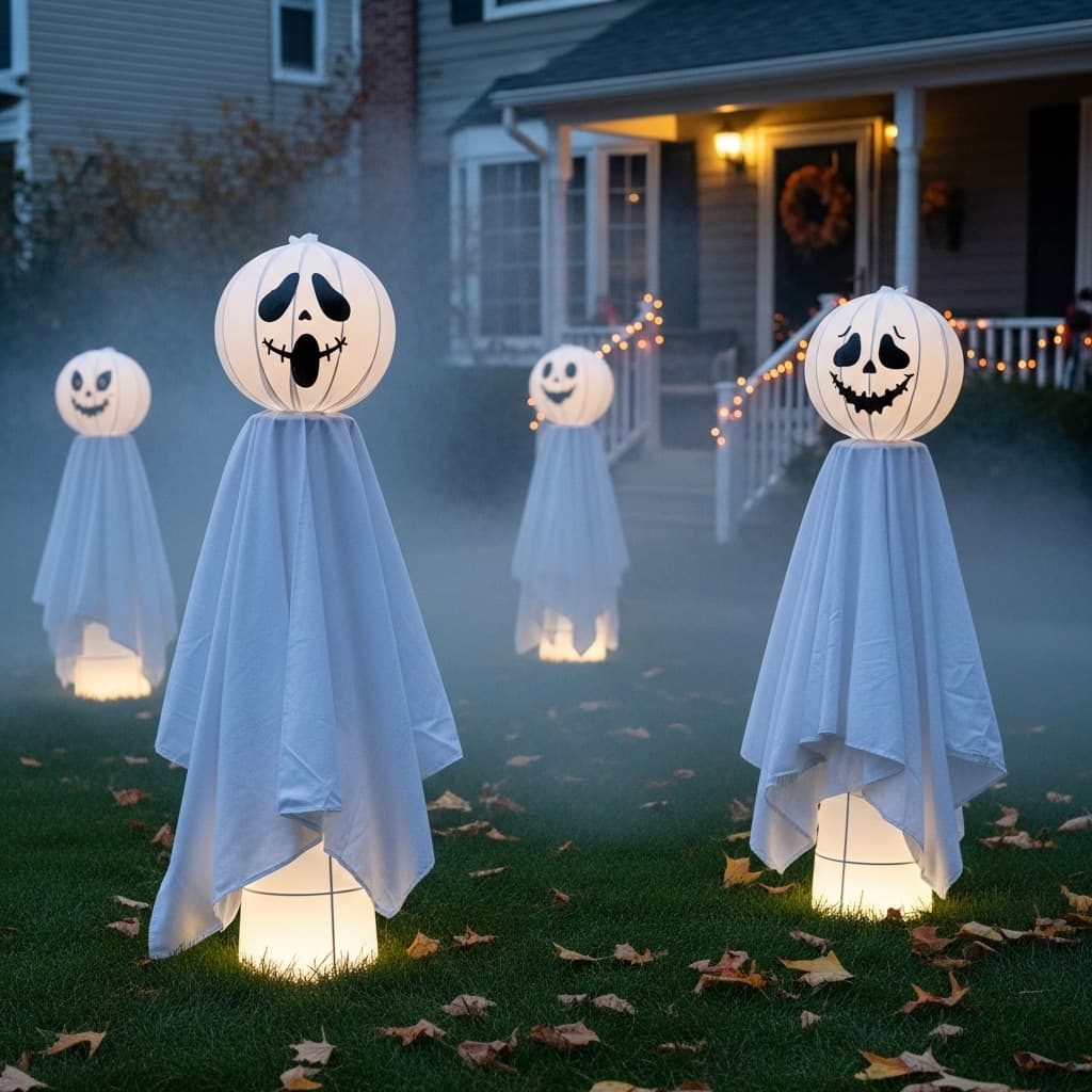 45 Easy & Budget-Friendly DIY Halloween Outdoor Decor Ideas 
