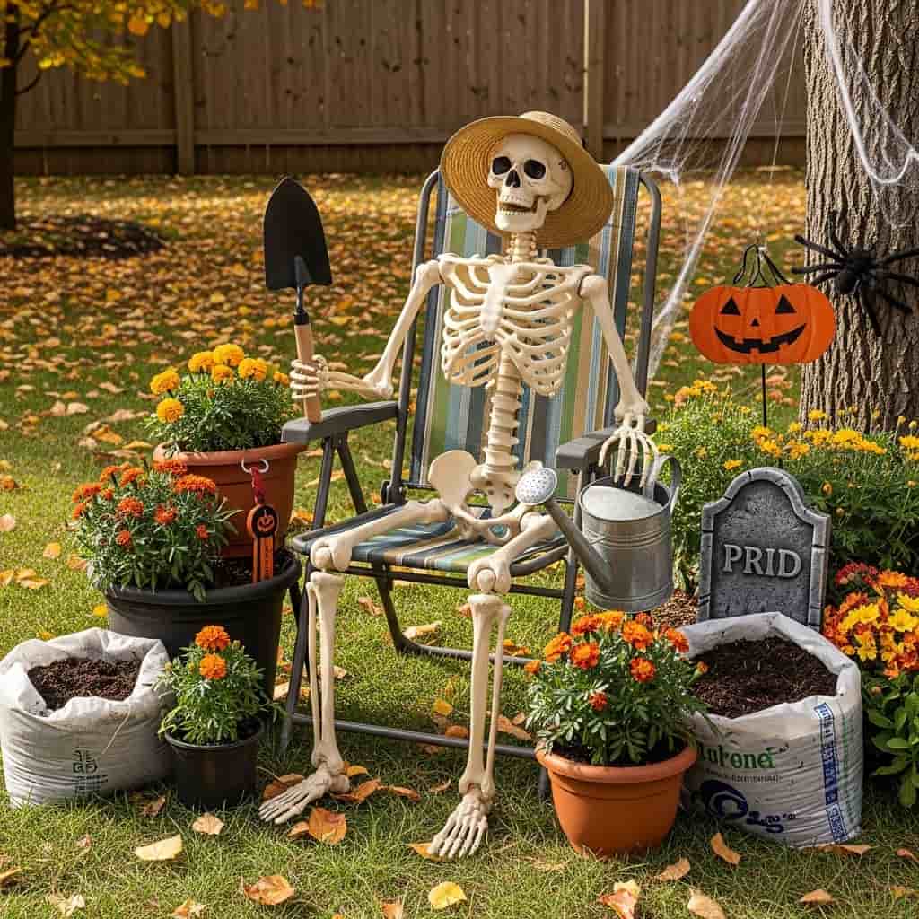 45 Easy & Budget-Friendly DIY Halloween Outdoor Decor Ideas