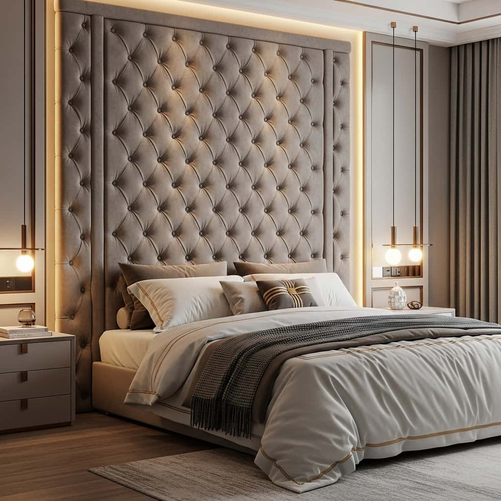 20 Bed Back Wall Design Ideas