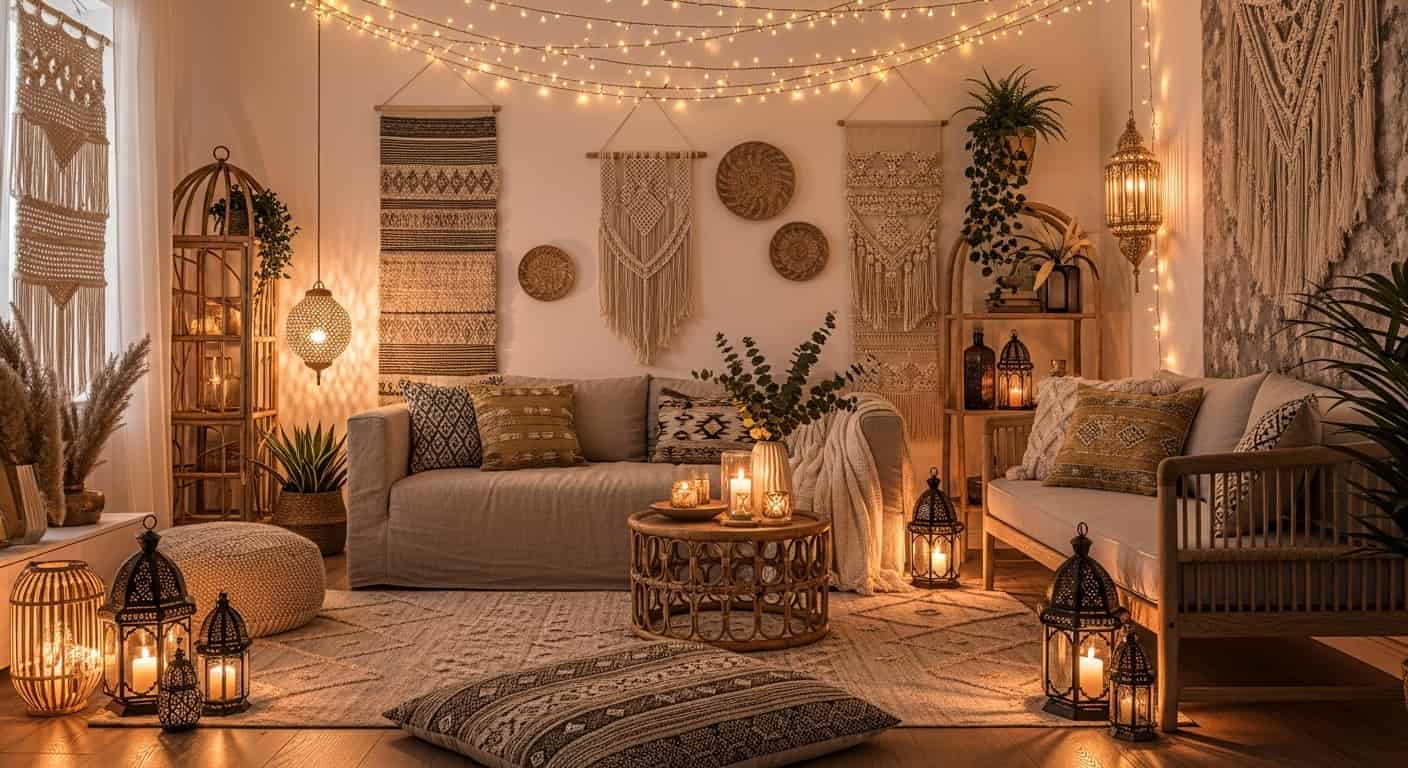 35 Boho Living Room Decor Ideas
