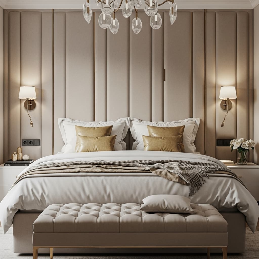 20 Bed Back Wall Design Ideas