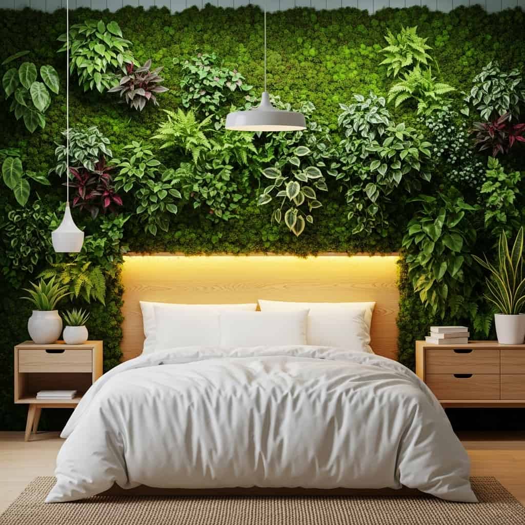 20 Bed Back Wall Design Ideas