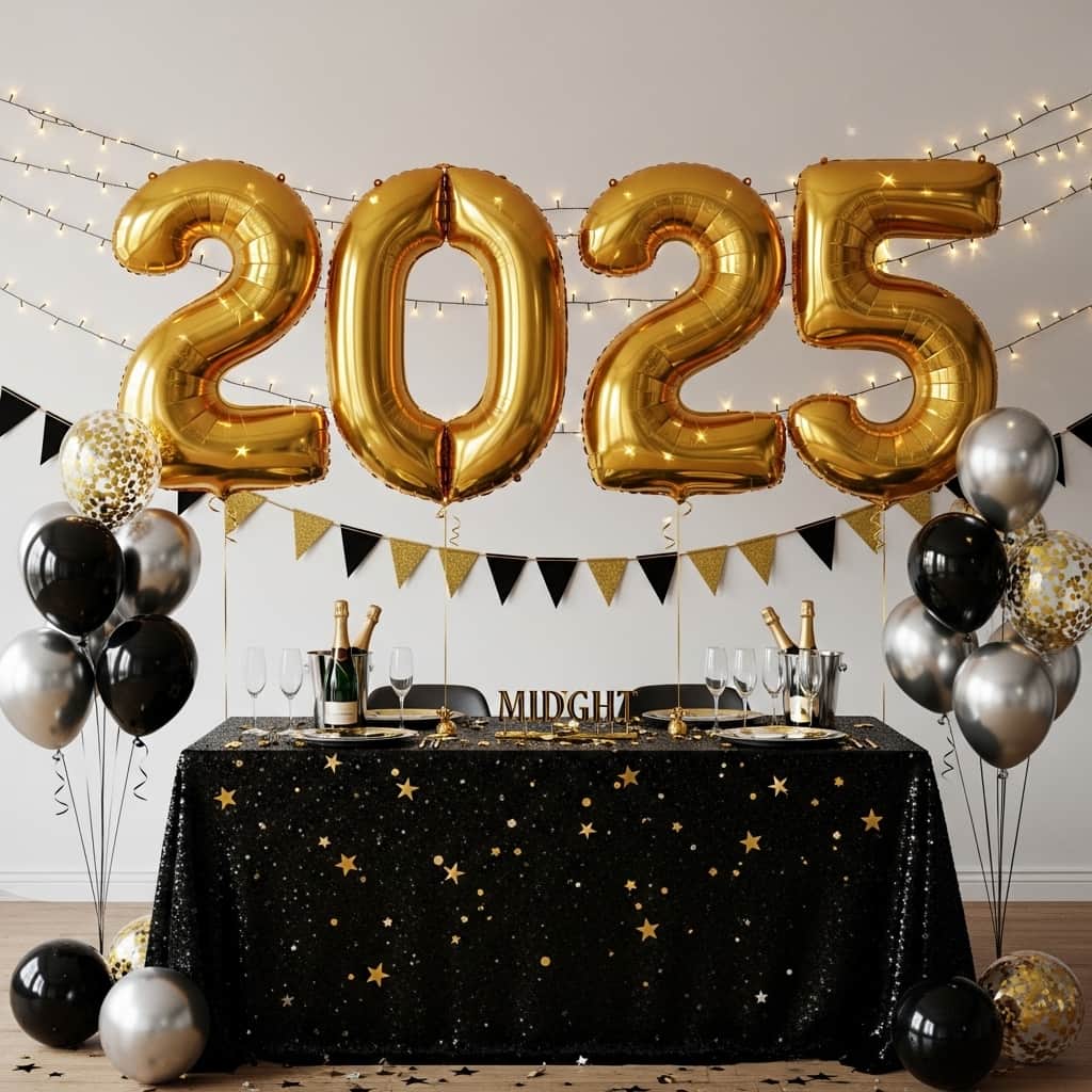20 Stunning New Year’s Eve Decorations