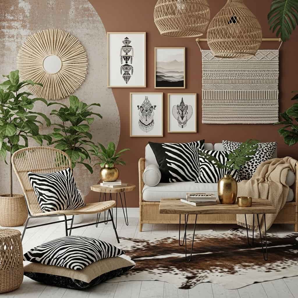 35 Boho Living Room Decor Ideas
