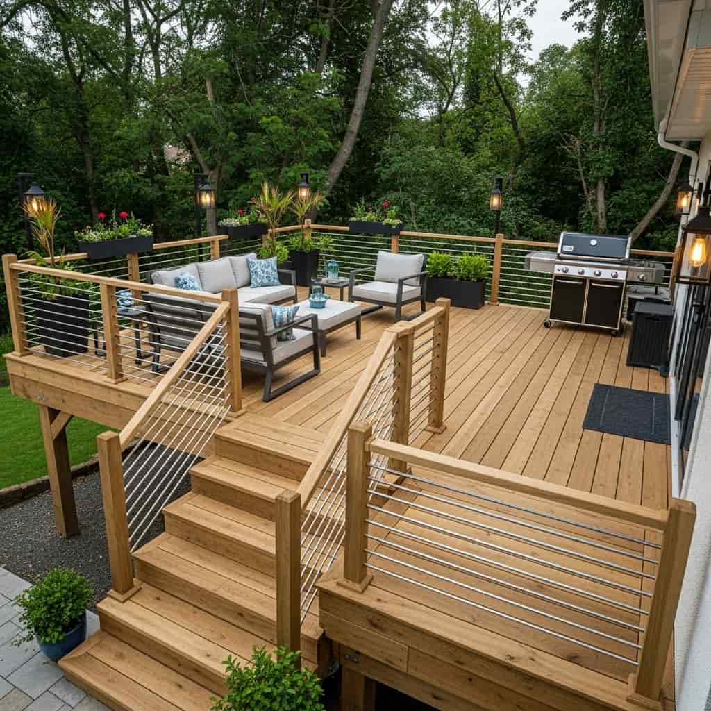 30 Stunning Wood Deck Ideas