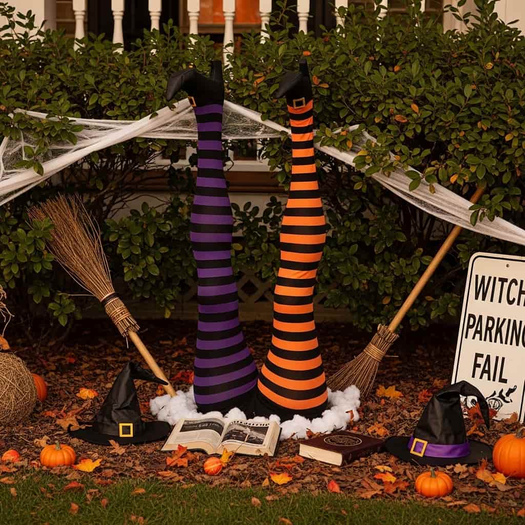 45 Easy & Budget-Friendly DIY Halloween Outdoor Decor Ideas