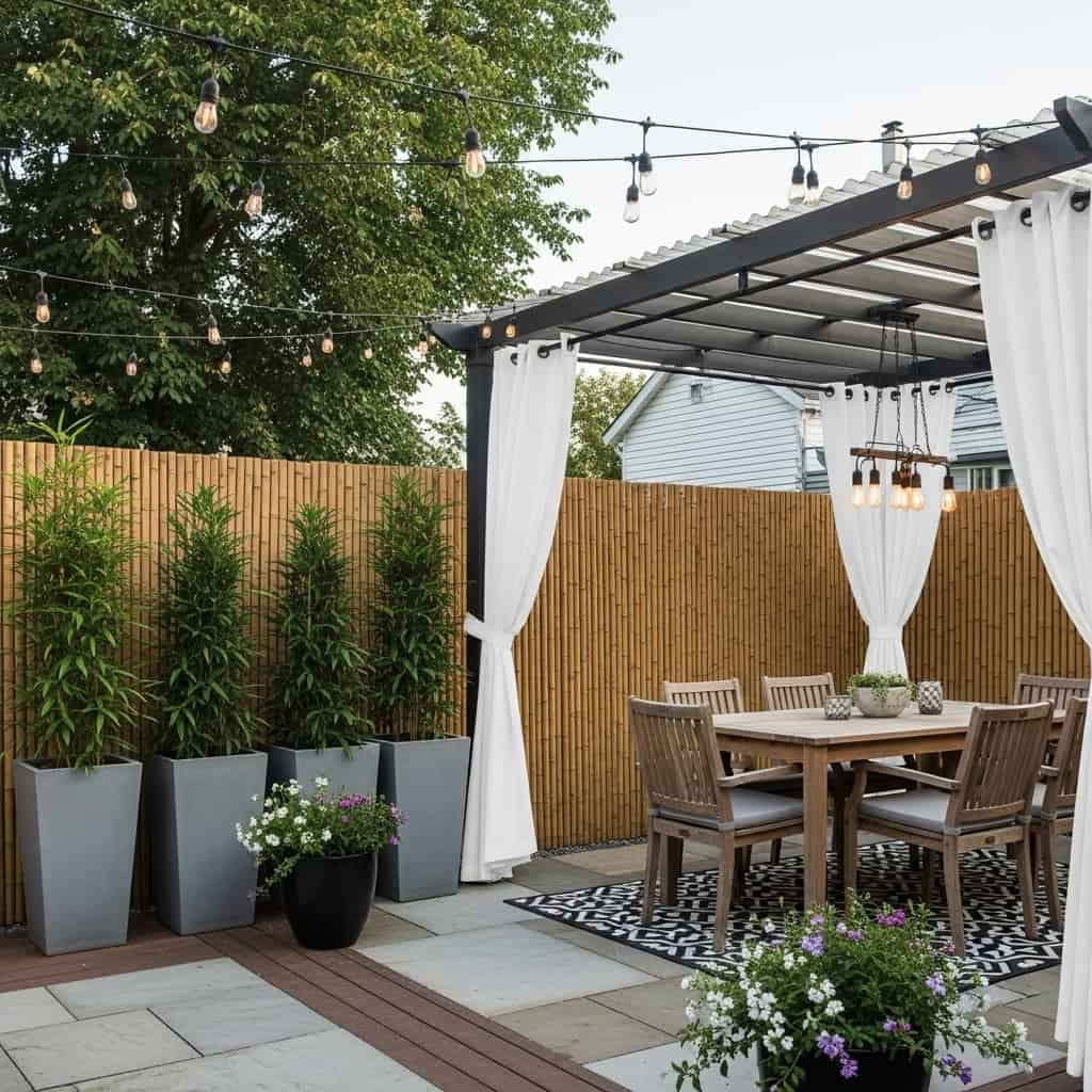 20 Cheap Ways to block your neighbors view