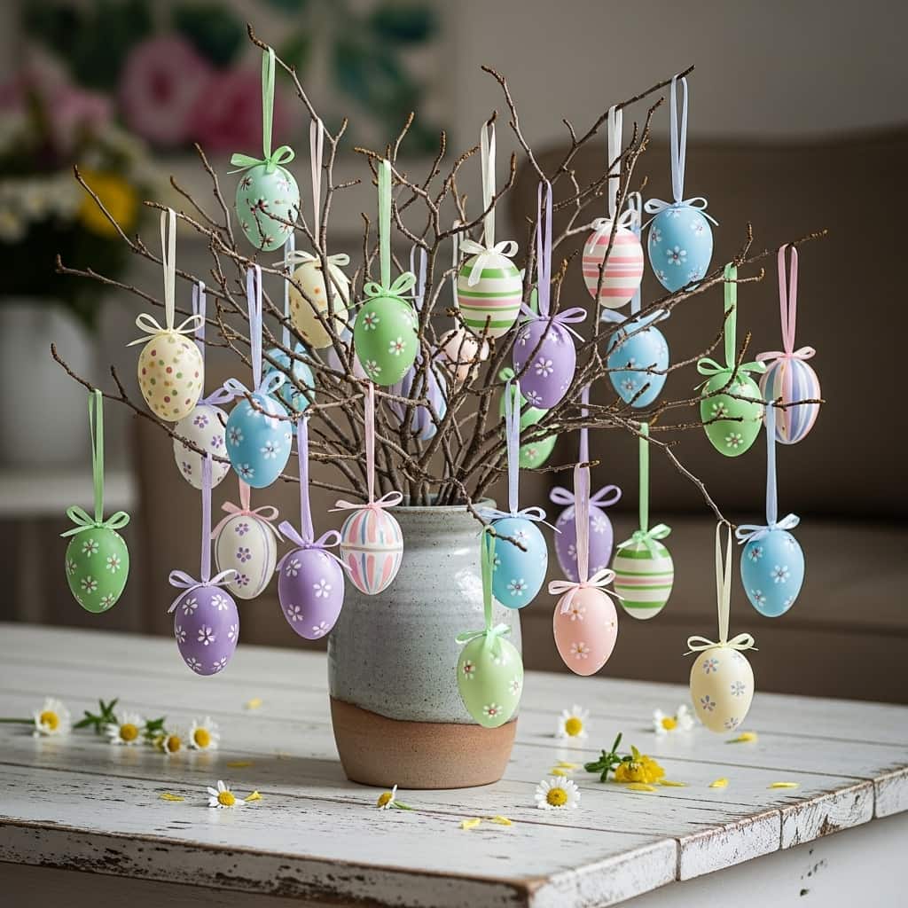 Set Up an Easter Egg Tree