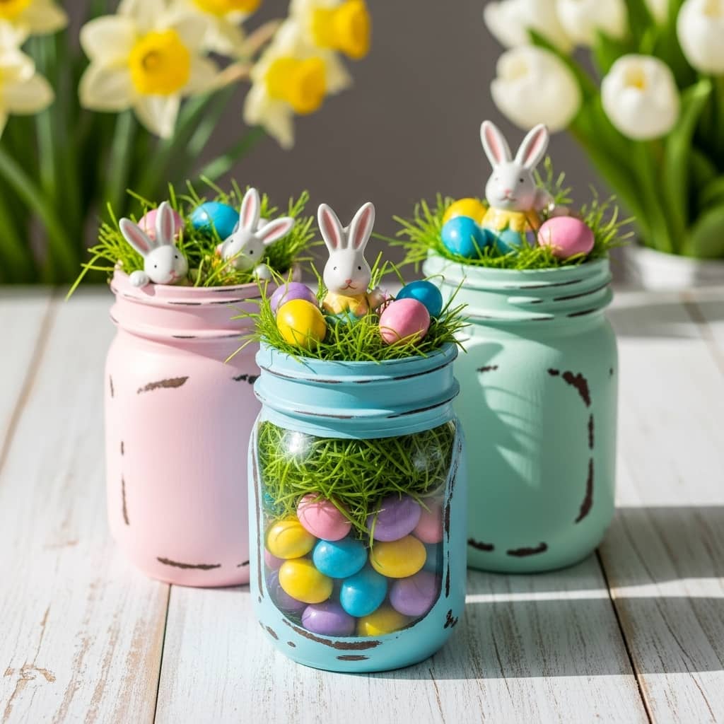 Use Mason Jars for Rustic Charm