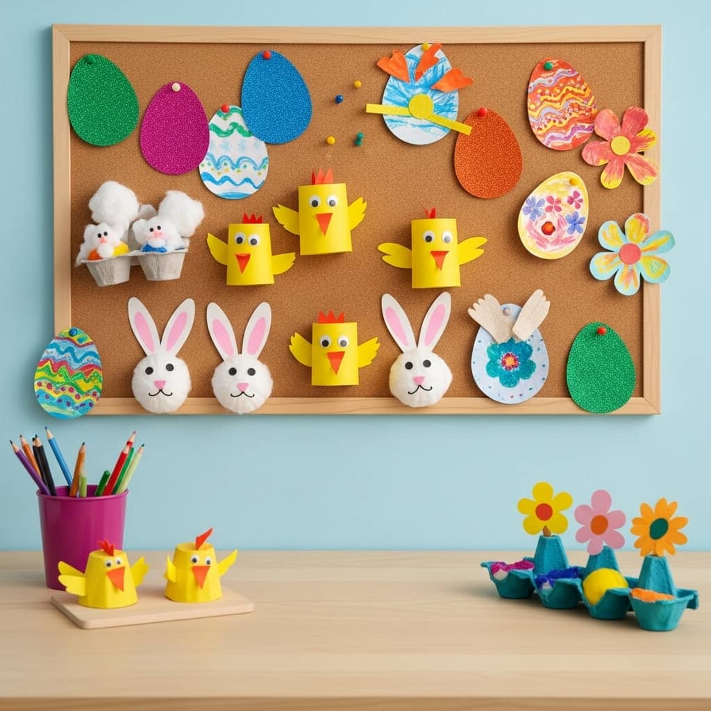 Create a Kids’ Easter Craft Corner