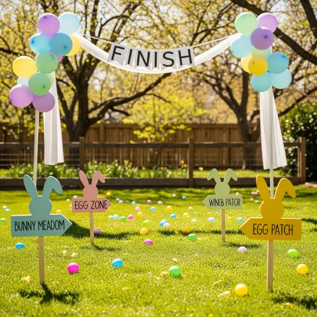 Set Up an Outdoor Easter Egg Hunt